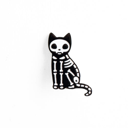 Skeleton Cat Clip