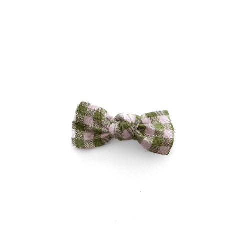Forest Check // Knot Bow