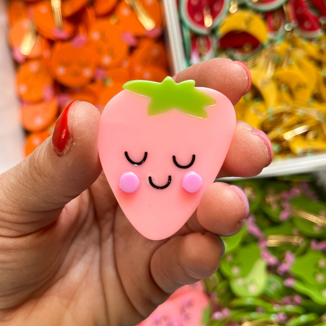 Happy Strawberry Clip